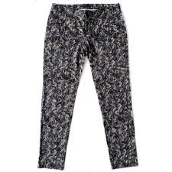 Theory Raegan Caligula Printed Skinny Jeans - Picture 2 of 10